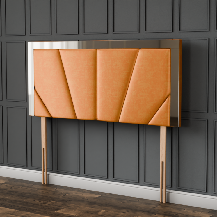 Horizon Mirror Headboard - Turmeric Coniston