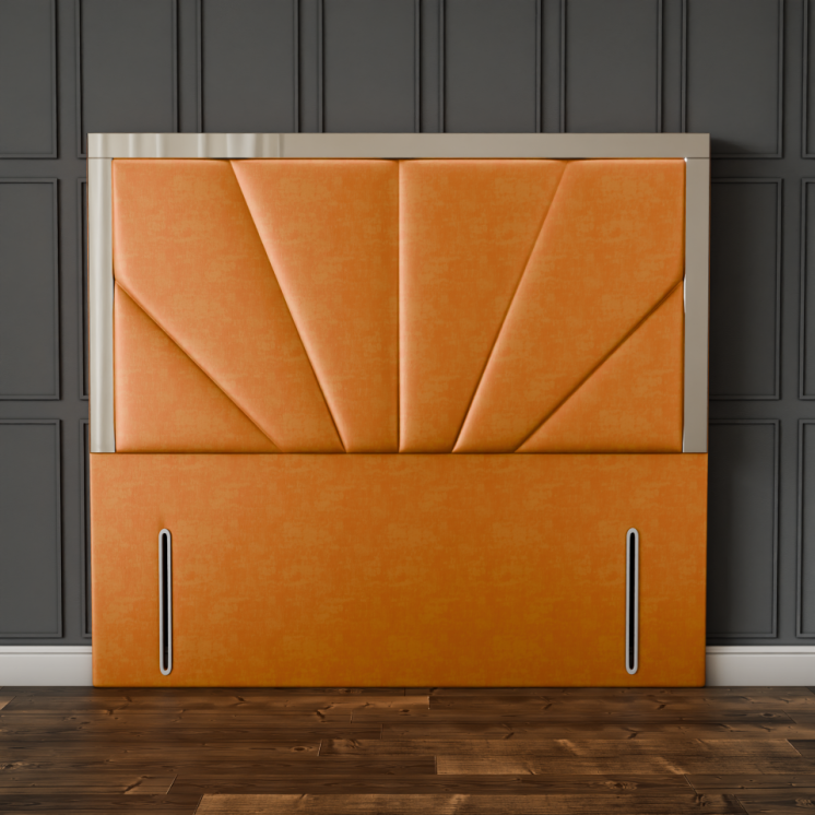 Horizon Mirror Headboard - Turmeric Coniston