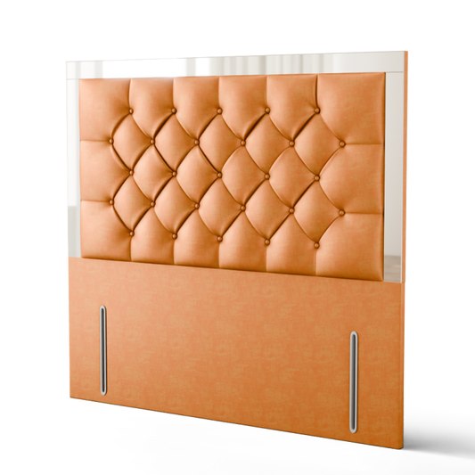 Bella Mirror Headboard - Turmeric Coniston