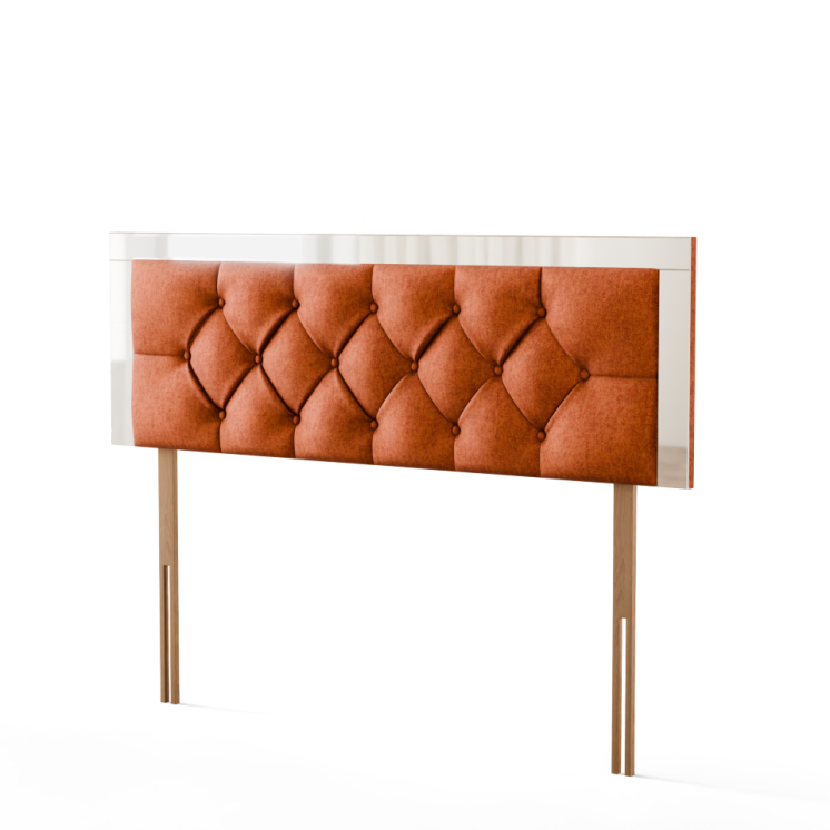 Bella Mirror Headboard - Orange Naples