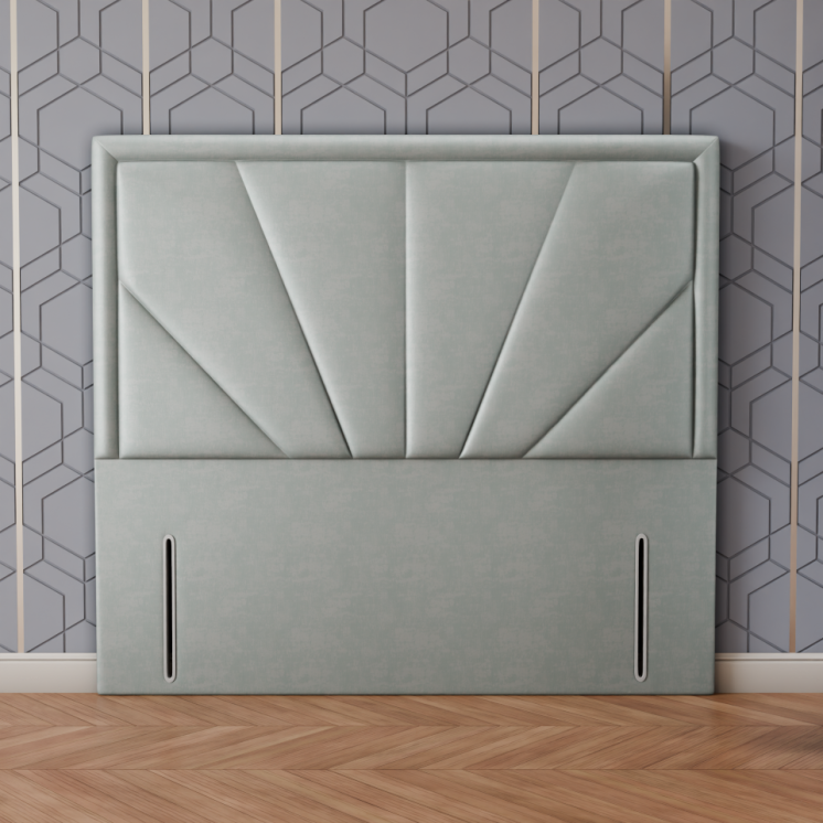 Horizon Bumper Headboard - Silver Coniston