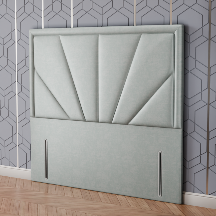 Horizon Bumper Headboard - Silver Coniston