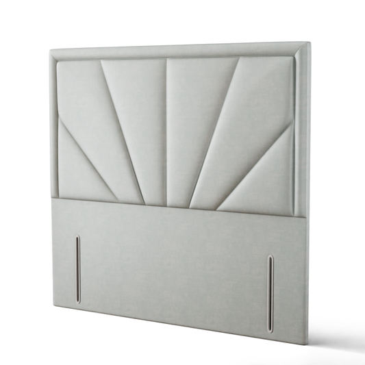 Horizon Bumper Headboard - Silver Coniston