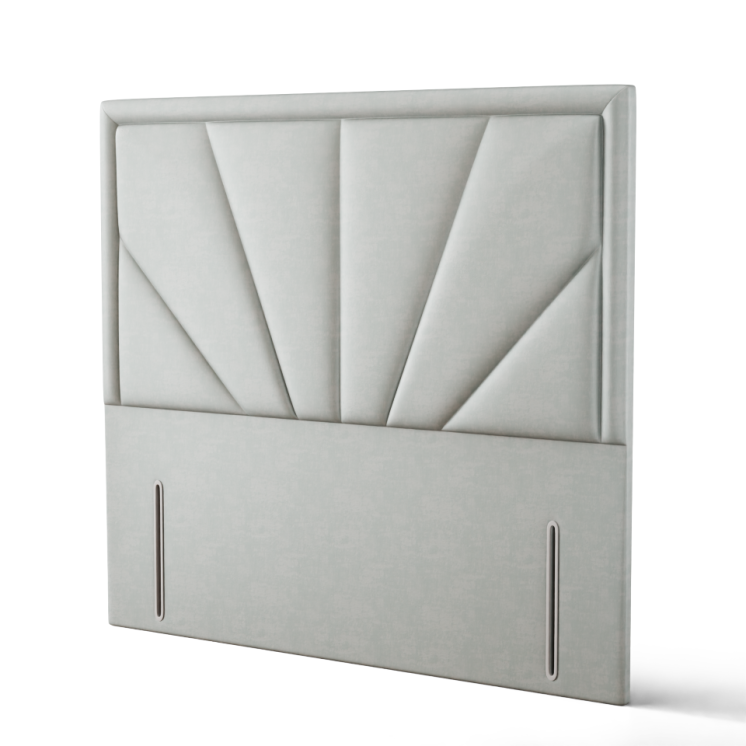 Horizon Bumper Headboard - Silver Coniston