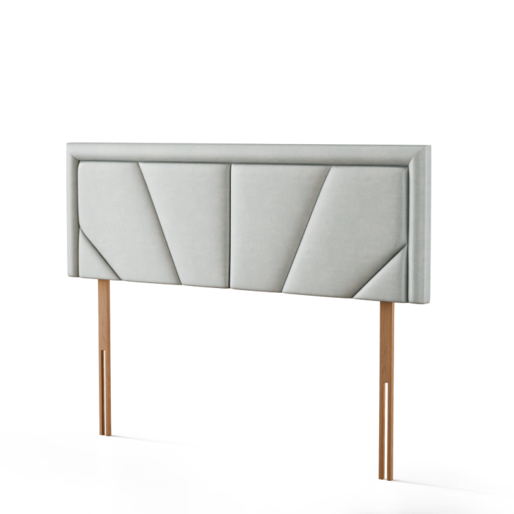 Horizon Bumper Headboard - Silver Coniston