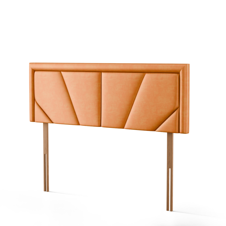 Horizon Bumper Headboard - Turmeric Coniston