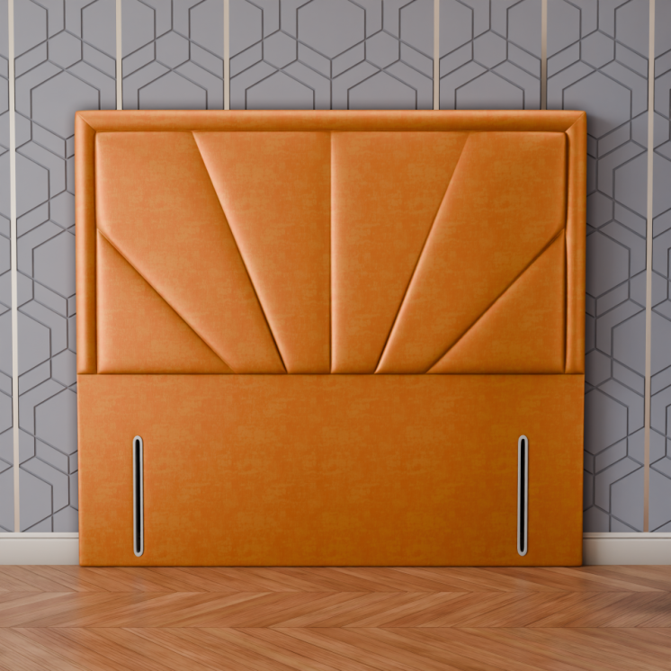 Horizon Bumper Headboard - Turmeric Coniston