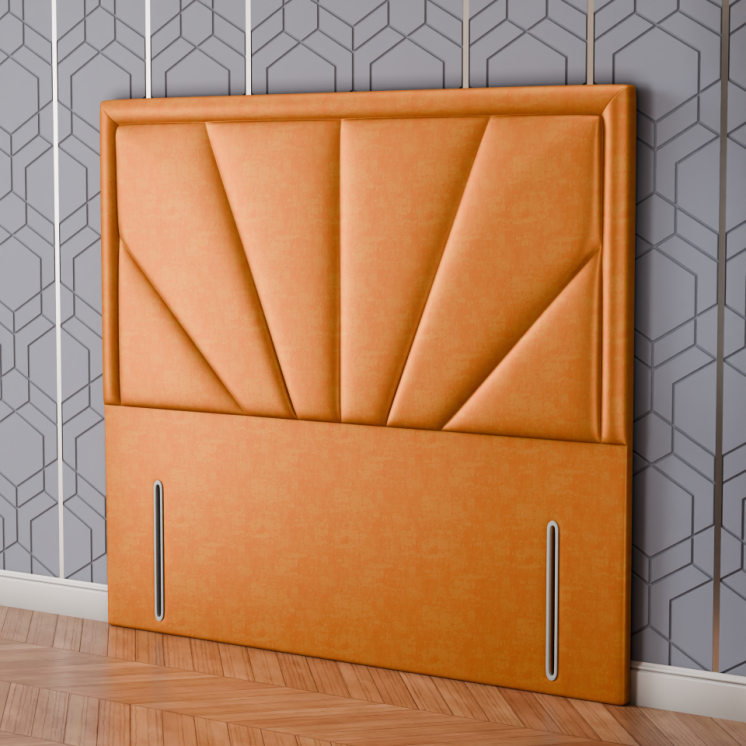 Horizon Bumper Headboard - Turmeric Coniston
