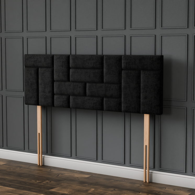 Majestic Multi Headboard - Black Naples