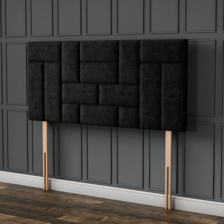 Majestic Multi Headboard - Black Naples