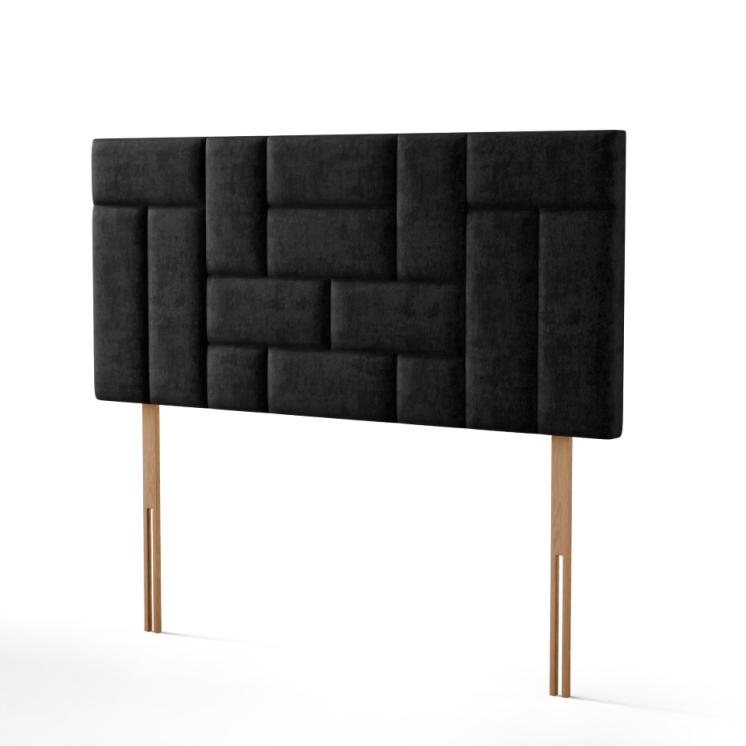 Majestic Multi Headboard - Black Naples
