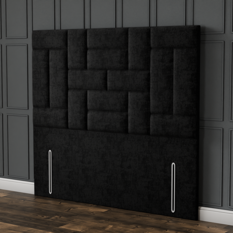 Majestic Multi Headboard - Black Naples