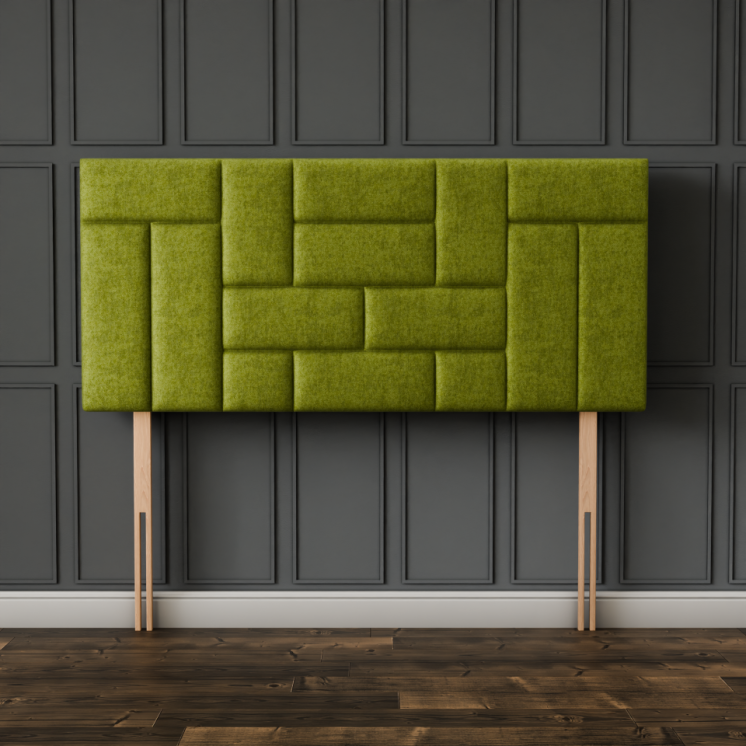 Majestic Multi Headboard - Olive Green Naples