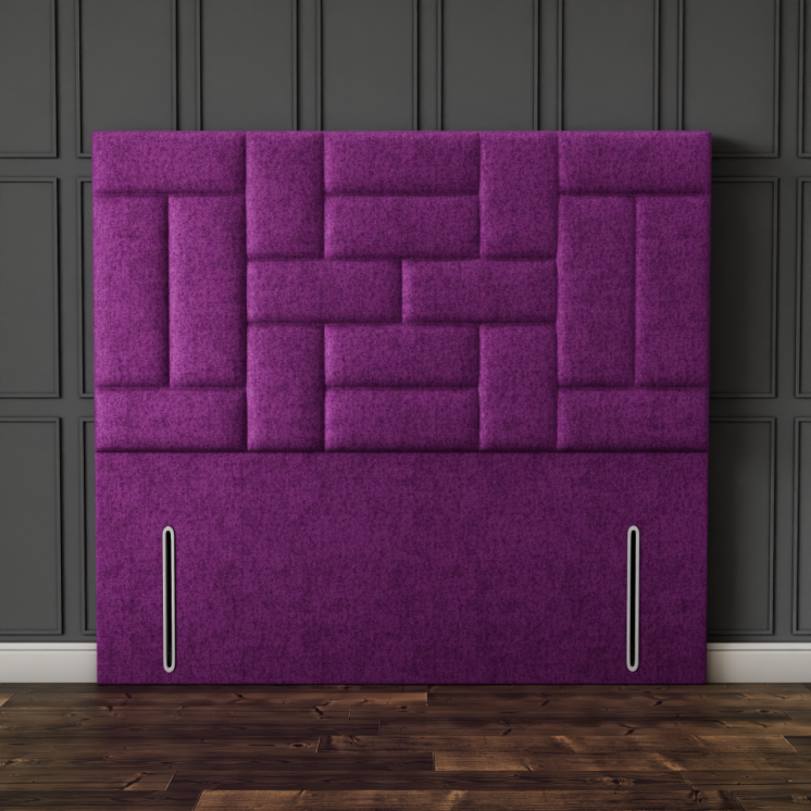 Majestic Multi Headboard - Purple Naples