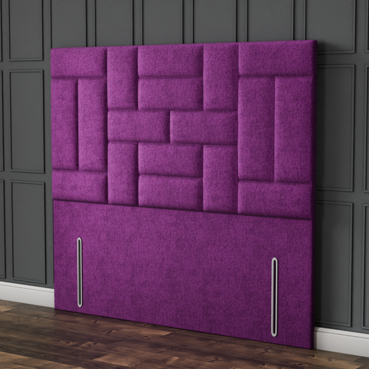 Majestic Multi Headboard - Purple Naples