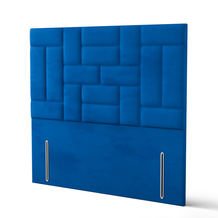 Majestic Multi Headboard - Blue Plush