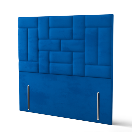Majestic Multi Headboard - Blue Plush