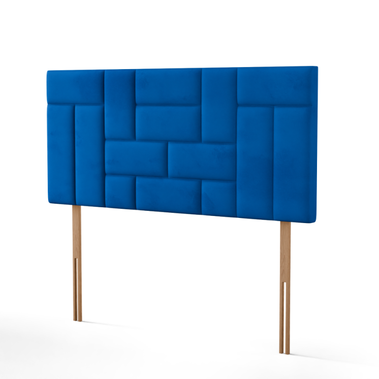 Majestic Multi Headboard - Blue Plush