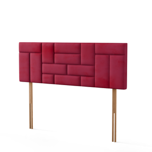 Majestic Multi Headboard - Burgundy Plush