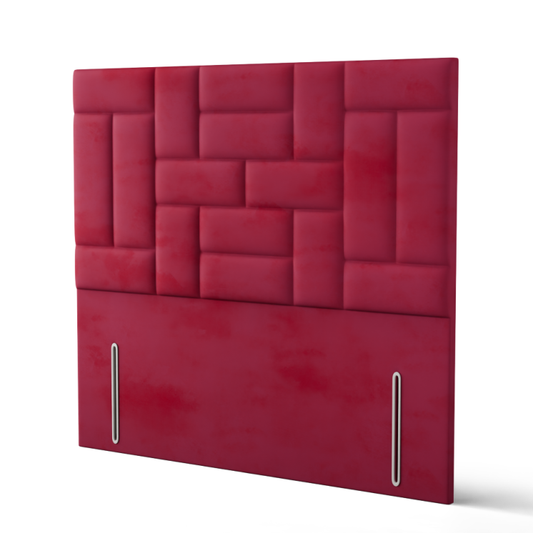 Majestic Multi Headboard - Burgundy Plush