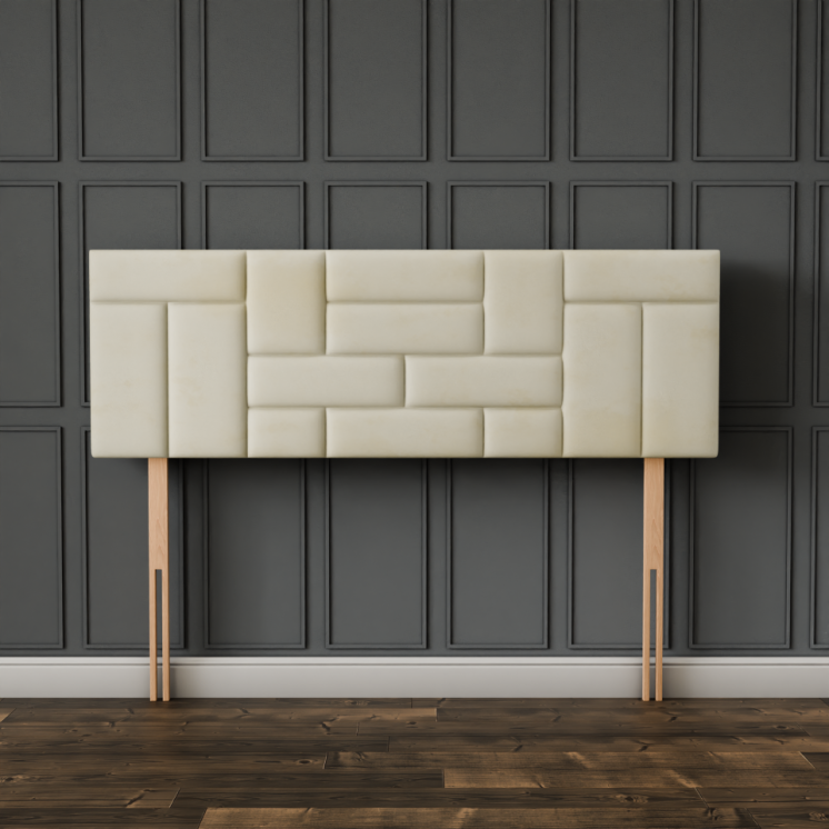 Majestic Multi Headboard - Cream Plush