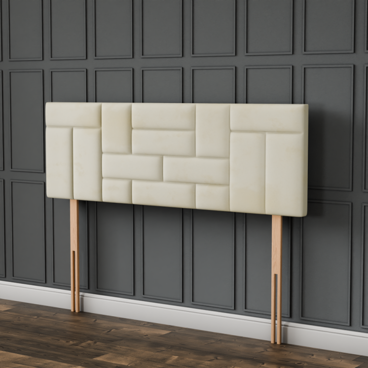 Majestic Multi Headboard - Cream Plush