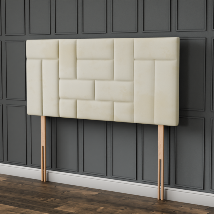 Majestic Multi Headboard - Cream Plush
