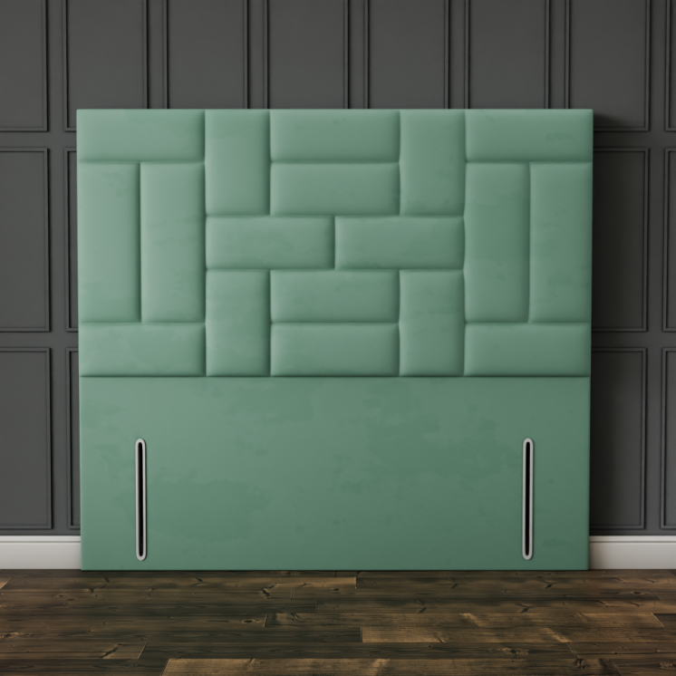 Majestic Multi Headboard - Duck Egg Plush