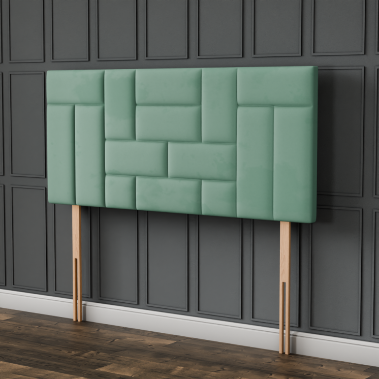 Majestic Multi Headboard - Duck Egg Plush