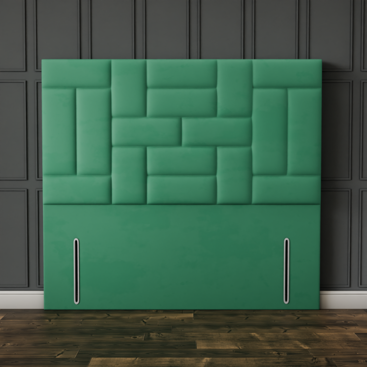 Majestic Multi Headboard - Emerald Plush