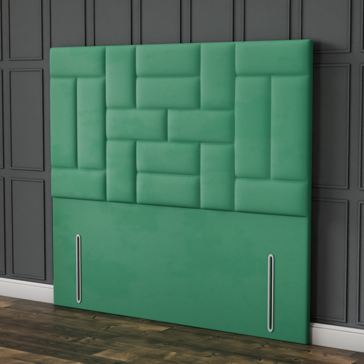 Majestic Multi Headboard - Emerald Plush