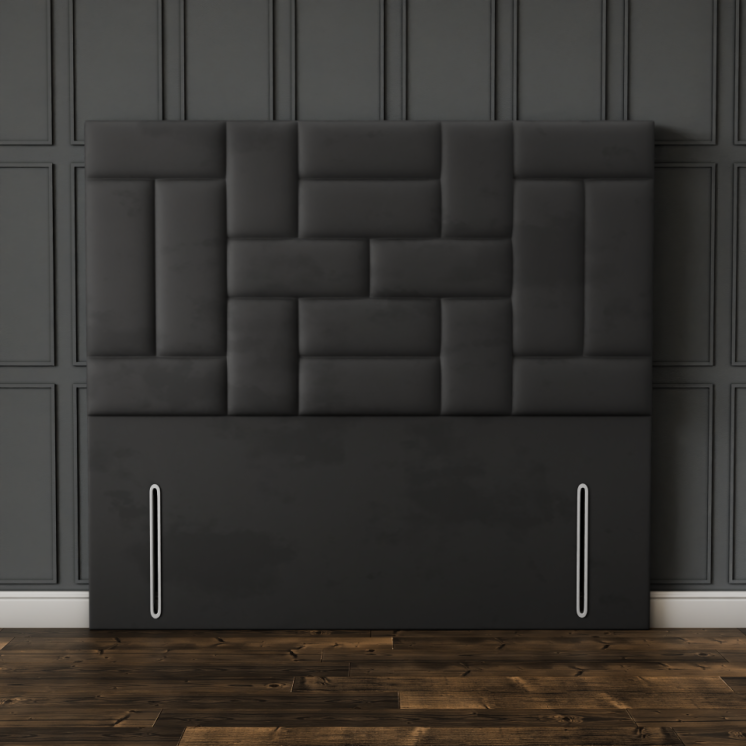 Majestic Multi Headboard - Grey Plush