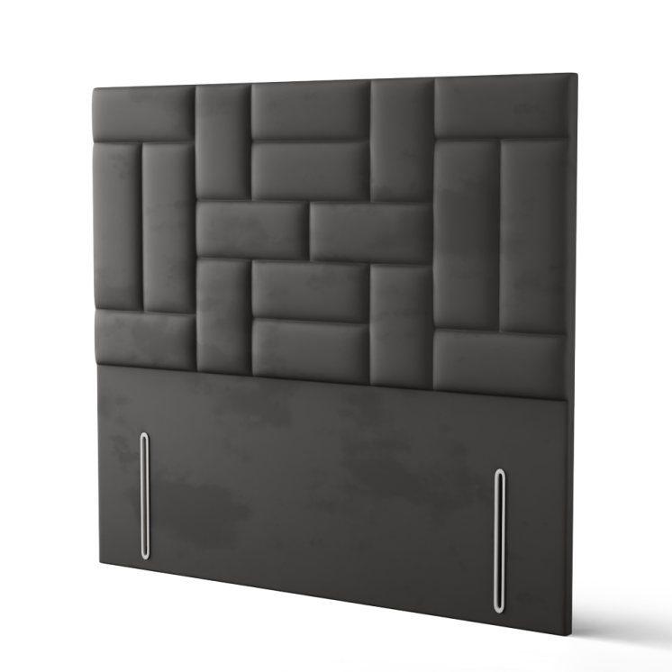 Majestic Multi Headboard - Grey Plush