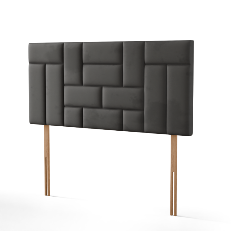 Majestic Multi Headboard - Grey Plush