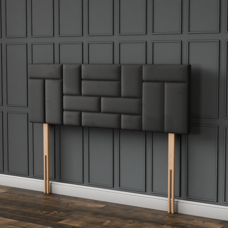Majestic Multi Headboard - Grey Plush