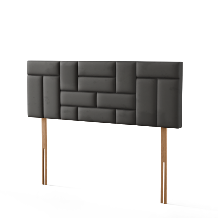 Majestic Multi Headboard - Grey Plush