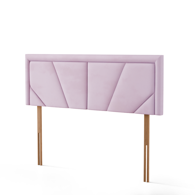 Majestic Multi Headboard - Pink Plush
