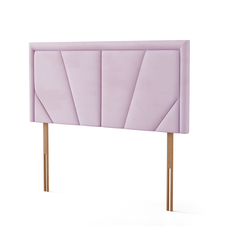 Majestic Multi Headboard - Pink Plush