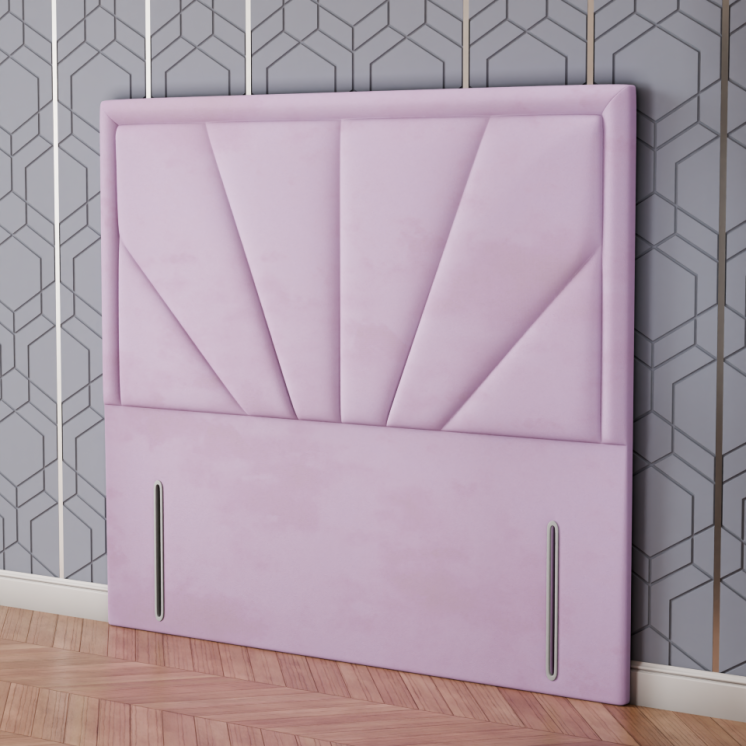 Majestic Multi Headboard - Pink Plush