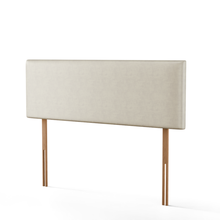 Maya Plain Headboard - Cream Coniston