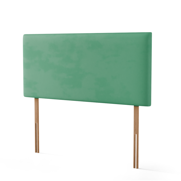 Maya Plain Headboard - Emerald Plush