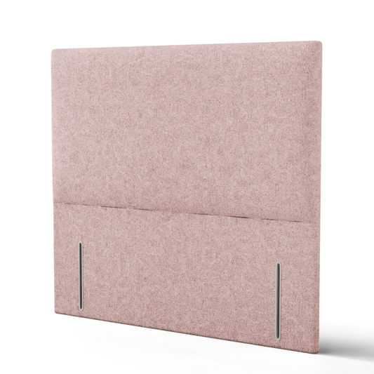 Maya Plain Headboard - Pink Teddy