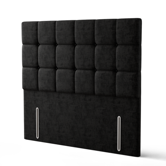 Ayra Cube Headboard - Black Naples
