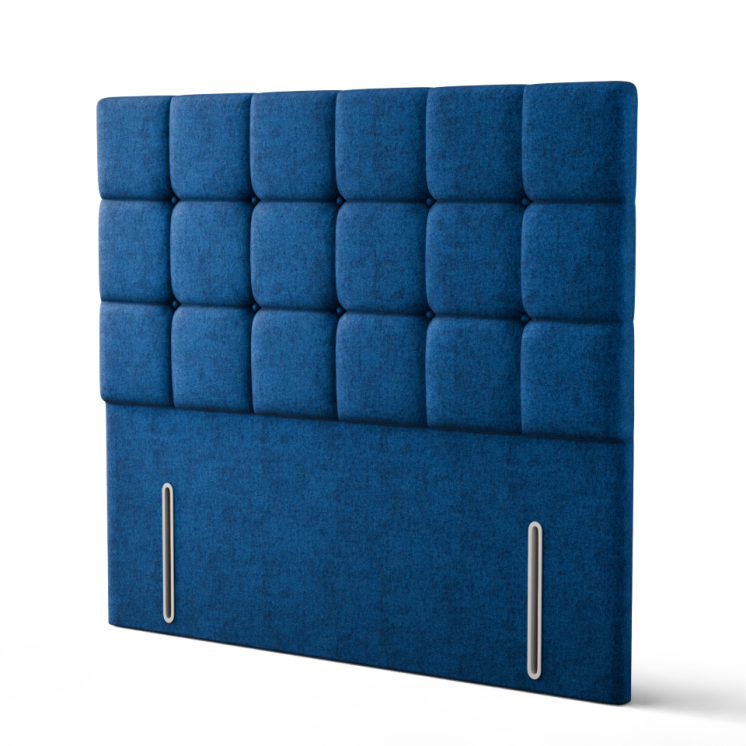 Ayra Cube Headboard - Blue Naples