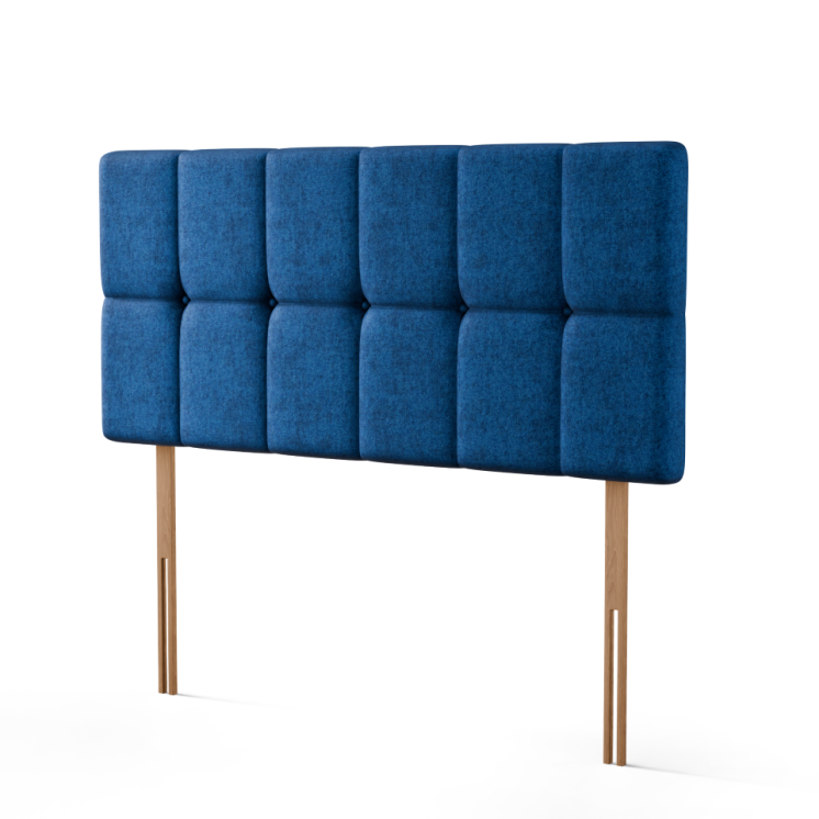 Ayra Cube Headboard - Blue Naples