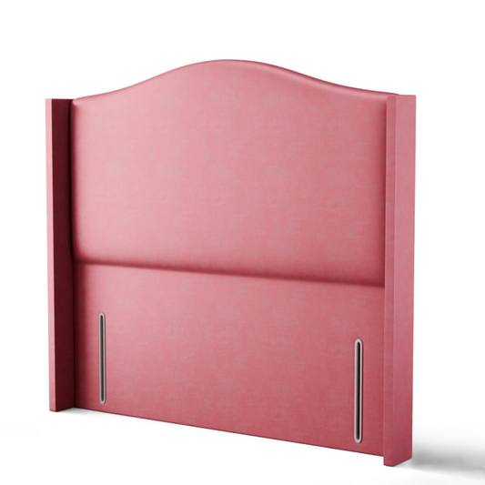 Hilton Wing Headboard - Pink Coniston
