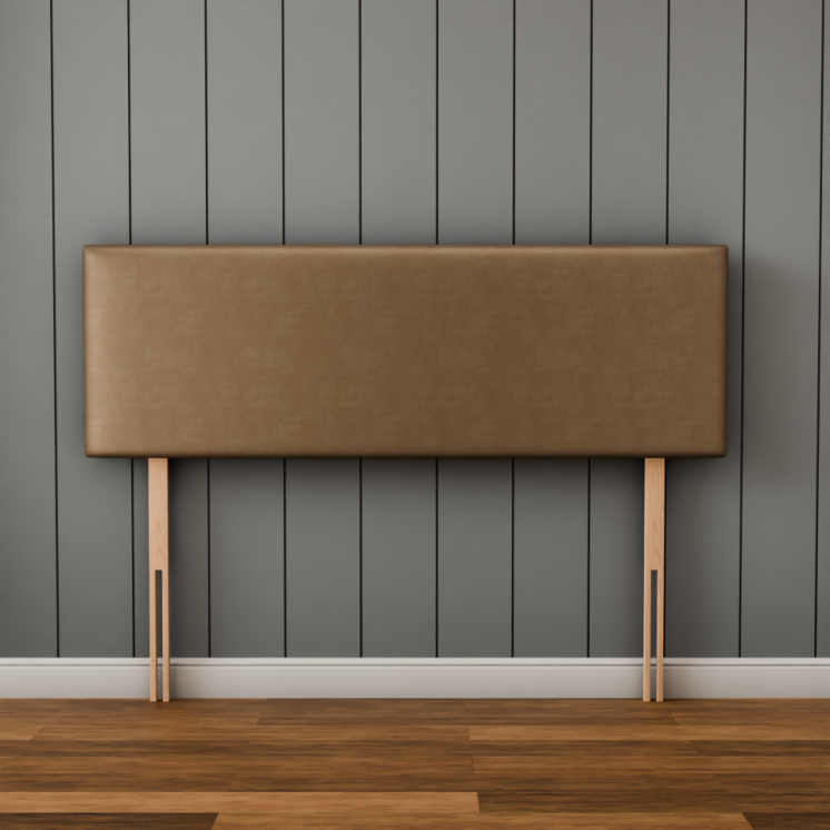 Maya Plain Headboard - Mink Coniston