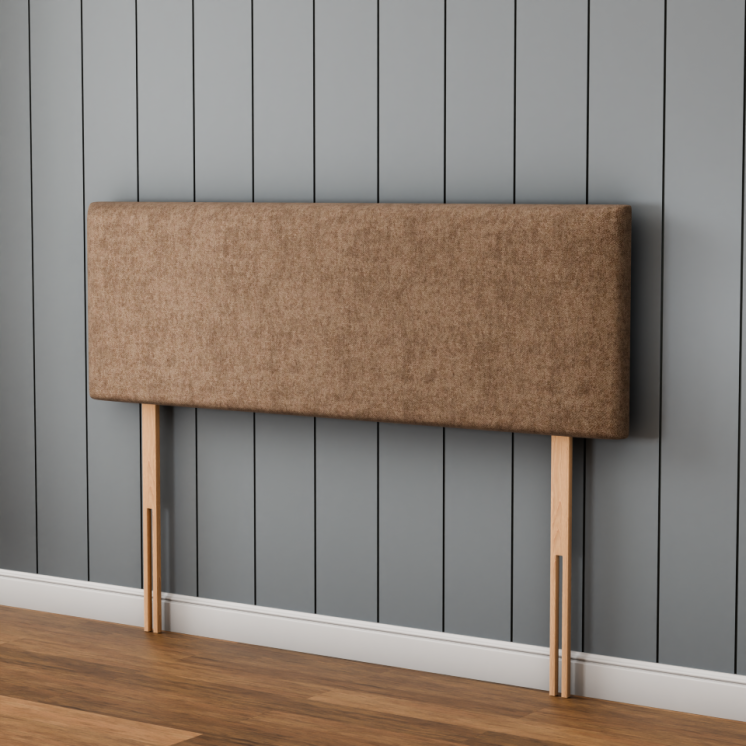 Maya Plain Headboard - Mink Naples
