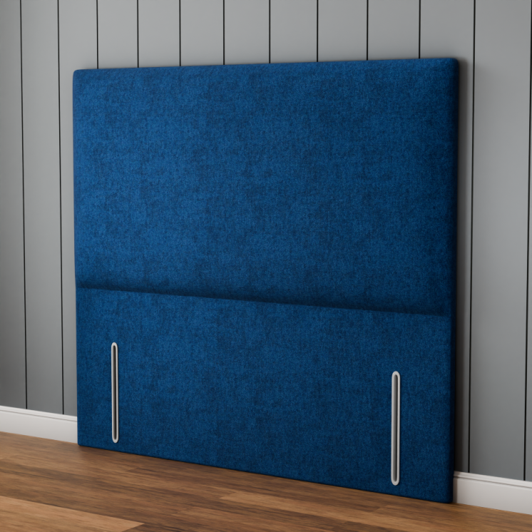 Maya Plain Headboard - Blue Naples
