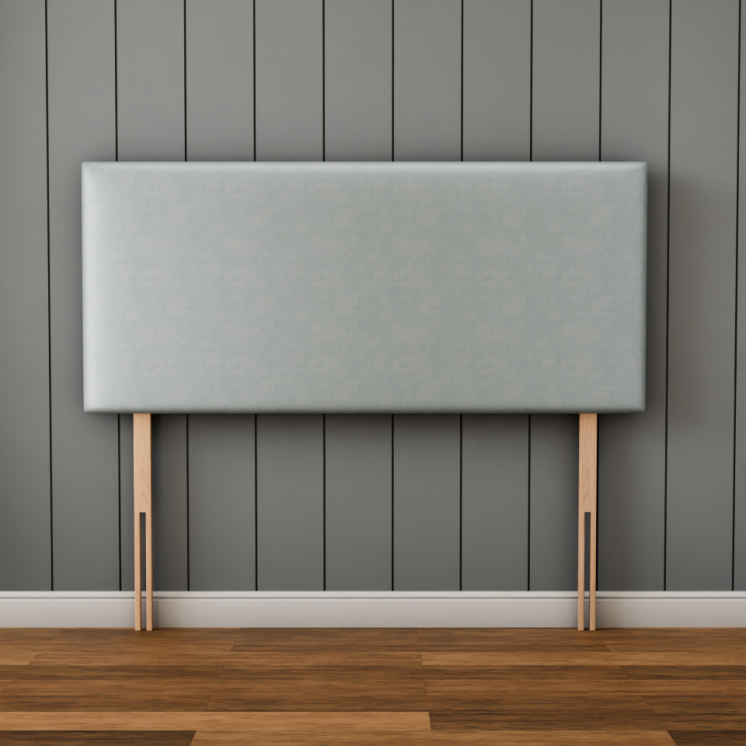 Maya Plain Headboard - Silver Coniston